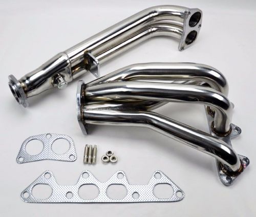 Honda accord 94-97 acura cl stainless performance race manifold header downpipe