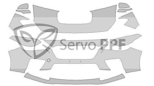 15+ subaru impreza wrx/sti 3m scotchgard pro series clear bra kit