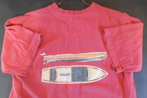 Vintage classic boat t-shirt chris craft century hacker
