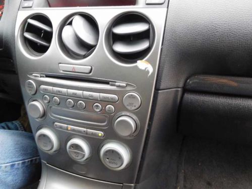 03 04 mazda 6 audio equipment tuner and receiver am-fm w/o bose single disc