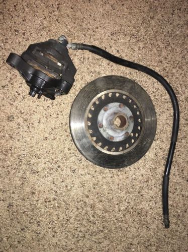 Yamaha srx700 brake caliper, hose, &amp; rotor
