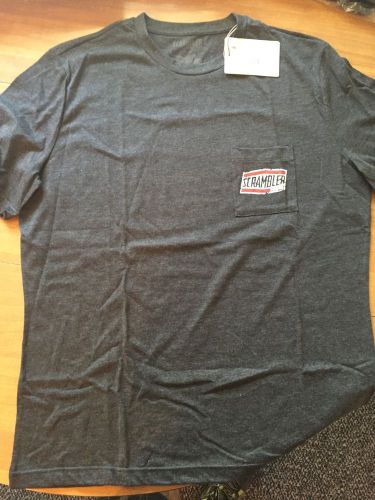 Purchase Ducati Scrambler Moab t-shirt Men's XL Gray with Pocket in ...