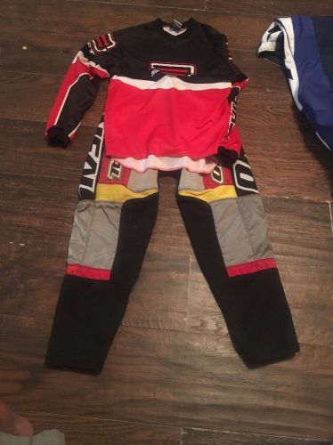 Youth motocross combo set,oneal pants 28, shift racing jersey kxl