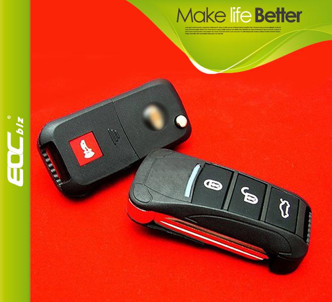 B0244 folding remote key shell for kia cerato 3 buttons no chip
