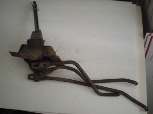 Vintage monza/skyhawk gm 4 speed shifter --handle with reverse lockout and rods