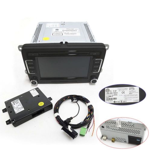 Vw oem rcd510 car radio w/ usb code ops ipod 9w2 bluetooth for jetta golf tiguan