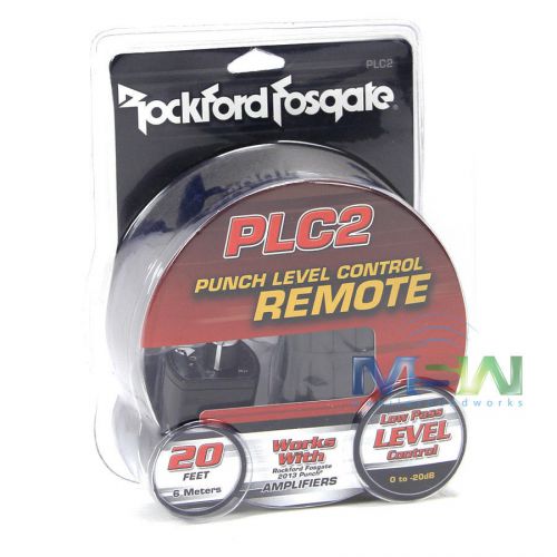 Rockford fosgate plc2 car audio remote level control for 2013+ punch amplifiers