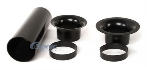 Install bay psp4 4&#034; x 11&#034; abs port tube kit for ported subwoofer enclosures