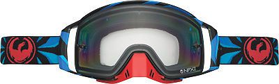 Dragon nfx2 factor frameless snow goggles black/blue/red/injected clear lens