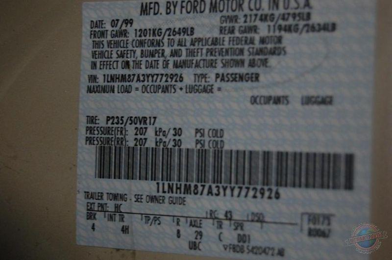 SUSPENSION CROSSMEMBER LINCOLN LS 736125 00 01 02 03 04 05 06 SUSP REAR SECTION, US $74.99, image 10