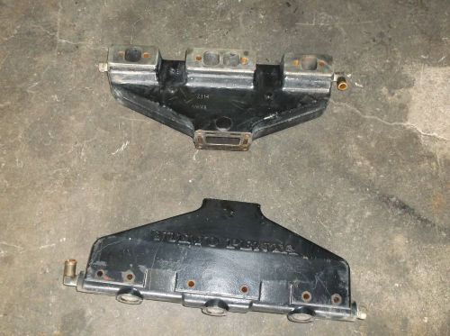 835805 835804 volvo penta v8 sbc exhaust manifolds oem port starboard