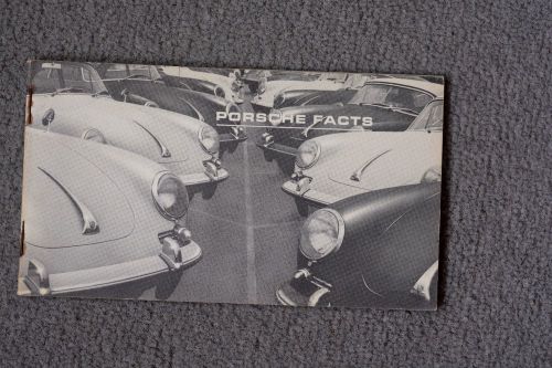 Porsche facts, a 1964 porsche 356c sales brochure