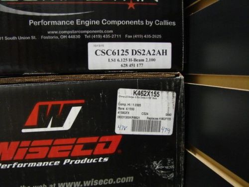 Wiseco/callies 441 or 447 pistons, rings and rod kit ls ls1 ls2 ls3 lq4 ls7 lq9