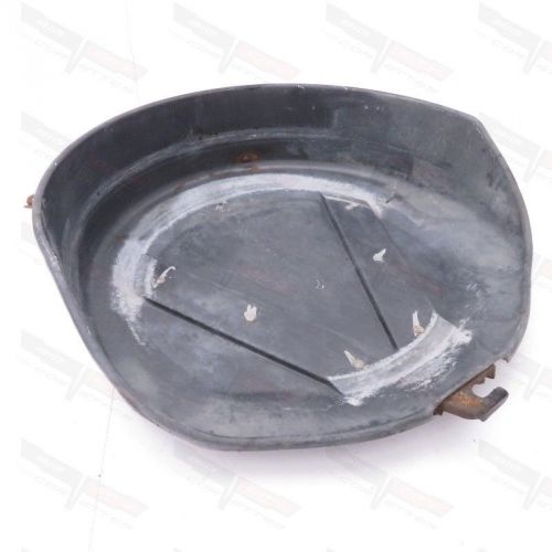 Corvette original smc fiberglass spare tire wheel carrier tub w/ v-strap 1975-82