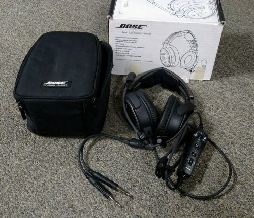 Bose a20 aviation headset -standard dual plug cable