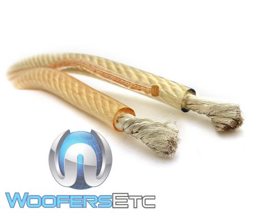 Inakustik cobra home car audio silver tinned copper wire made in germany a foot