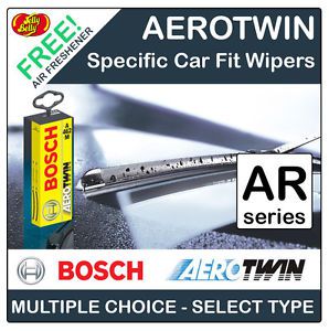Bosch specific fit aerotwin flat wiper blades (pair) full range ar530s &gt; ar997s