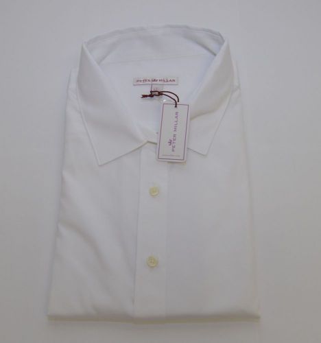 Womans white woven button up shirt (s) by peter millar high quality great gift!