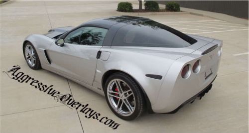 Corvette smoked rear side marker smoked overlays tinted pre-cut