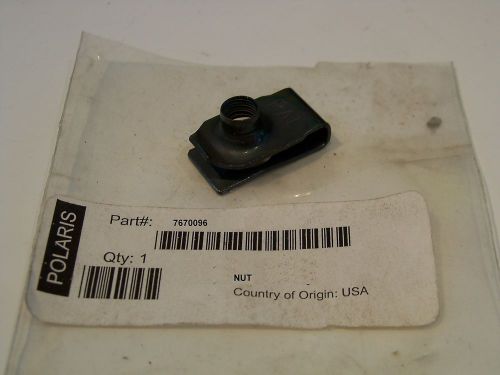Nos polaris 7670096 overflow tank mounting nut 440 600 700 800 sportsman magnum