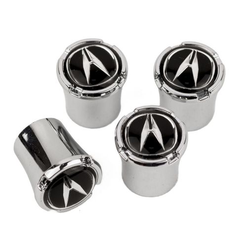 Purchase Acura Logo Chrome Tire Valve Stem Caps USA MADE QUALITY in
