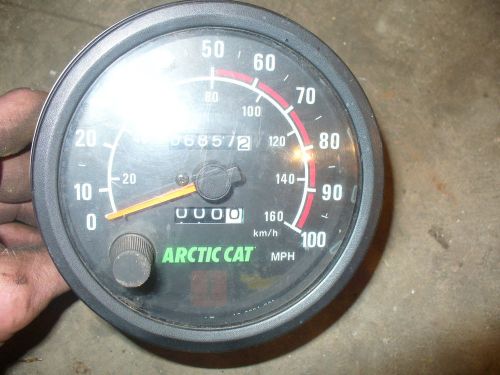 Arctic cat speedometer speedo zr zl 6857 miles