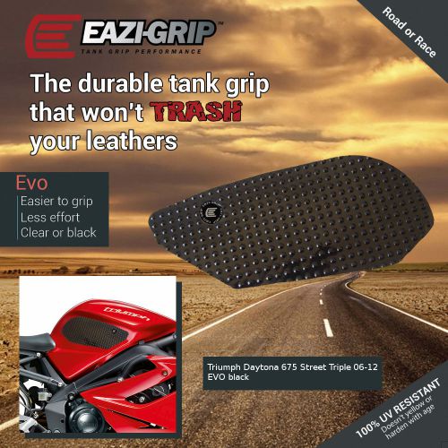 Eazi-grip evo tank grips for triumph daytona 675 street triple / r 2006 - 2012