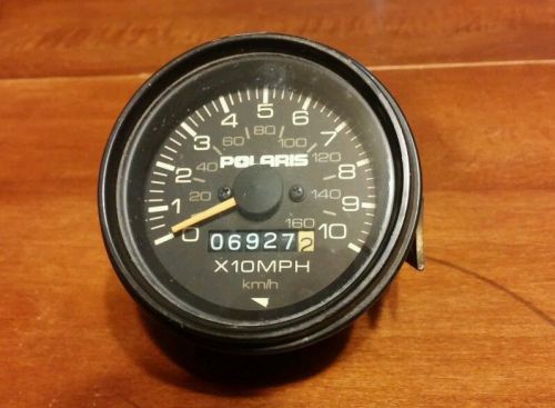3" diameter speedometer lighted 80's vintage polaris indy snowmobile - lights up
