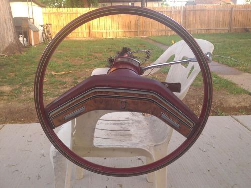 1968 mercury cougar steering wheel and column