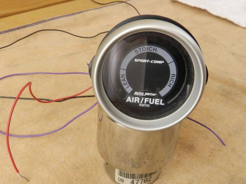 Auto meter 3375 sport-comp digital gauge air/fuel ratio  2 1/16 in dia