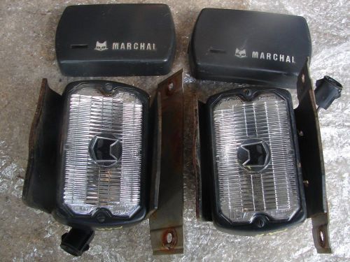 Marchal fog driving lights with covers
