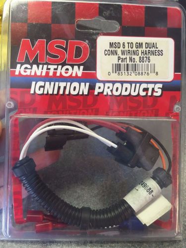 Msd ignition 6 to gm dual conn. wiring harness 8876
