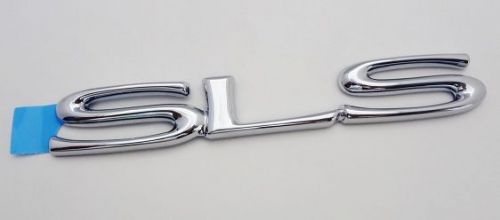 Brand new!! cadillac "sls" emblem chrome!!