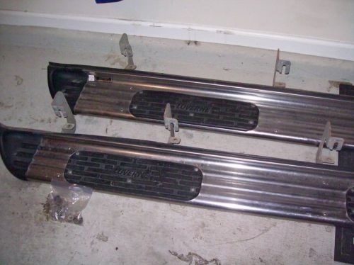 Luverne running boards for 2007-2013 chevy/gmc crew cab trucks