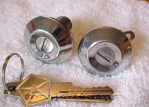 Restored door locks with nos pentastar keys mopar dodge plymouth 61 62 63 64 65