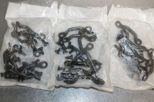 New polaris oem sportsman atv rack cargo box bag mounting loops kit lot of 21 !!