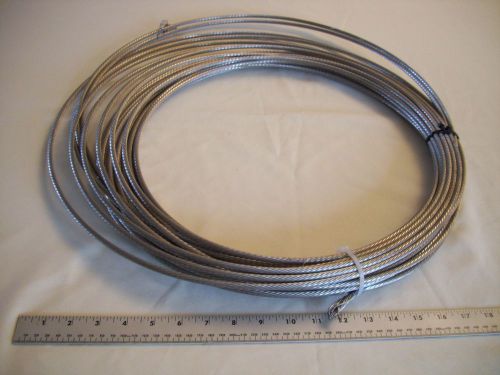 Rigging wire navtec sd19-m06 6mm stainless 1 x 19 about 1/4&#034; roll of 100&#039;