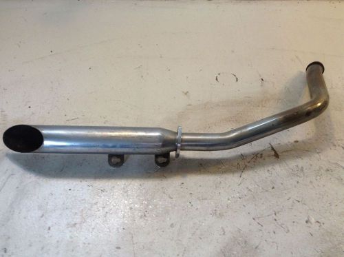 Harley davidson softail rear header exhaust pipe muffler