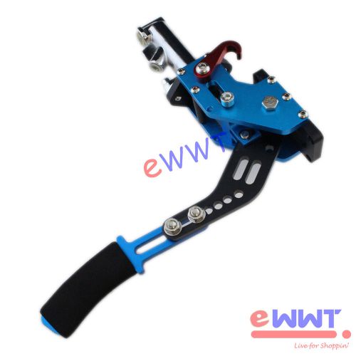 Blue hydraulic horizontal drift e-brake handbrake lever for rally racing jsve043