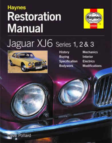 Restore jaguar xj6 xk jag book haynes workshop manual service repair manual