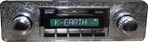 New vw beetle bus ghia am fm aux usb mp3 300 watt vintage look ipod ready radio