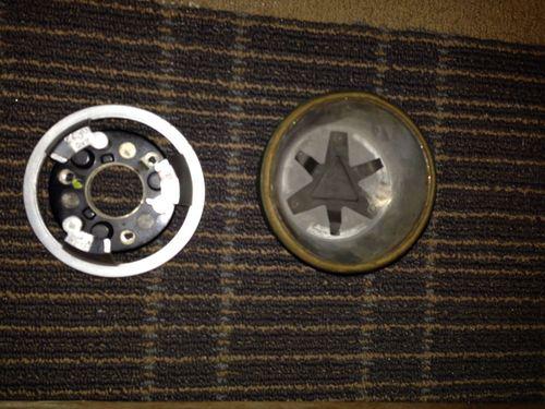 1968 1969 1970 Mopar Woodgrain Steering Wheel Center Cap Barracuda Mopar Cuda, US $75.00, image 4