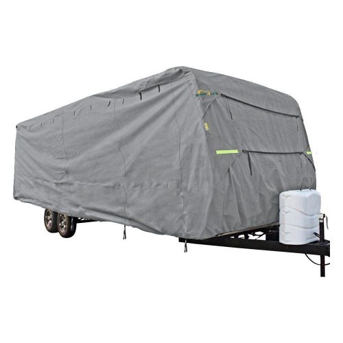 Summates 21004004 travel trailer cover rv cover (fits 24-27ft travel trailer)
