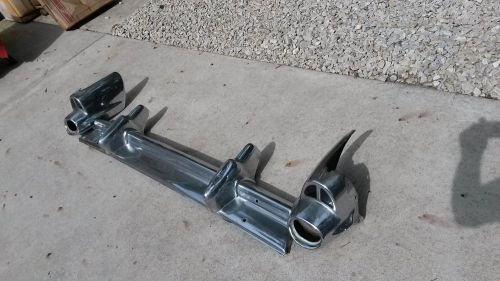 1957 chevrolet rear bumper with bumperettes belair 150-210 gasser chevy hardtop