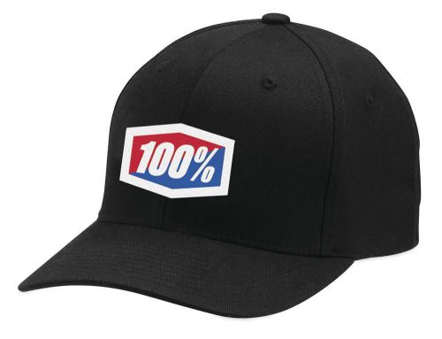 100% classic hat black large-extra large lg-xl