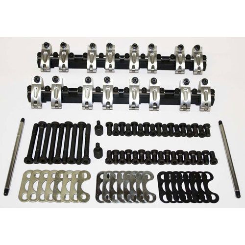 Prw 3335003 pqx shaft mount rocker arm system chevy 262-400 ratio: 1.6 aluminum