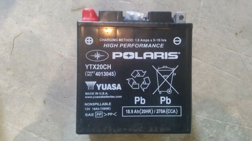 Polaris new oem battery-sealed non-spill rush 4013045