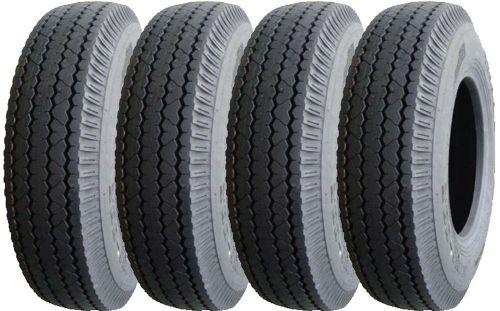 Set of 4 heavy duty trailer tires st205/90d15 (7.00-15)10 pr load range e -11024