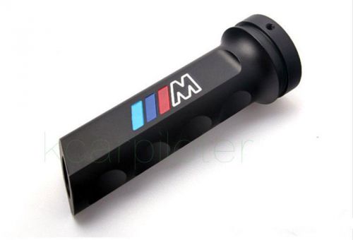 1pcs car black ///m car hand brake set aluminum alloy for x1 1-3 series e90  f30