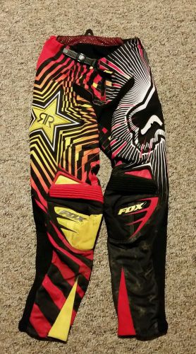 Fox ryan dungy rockstar pants
